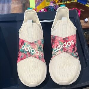 Adidas Kids Sneakers - Cream with Tie-Dye Straps